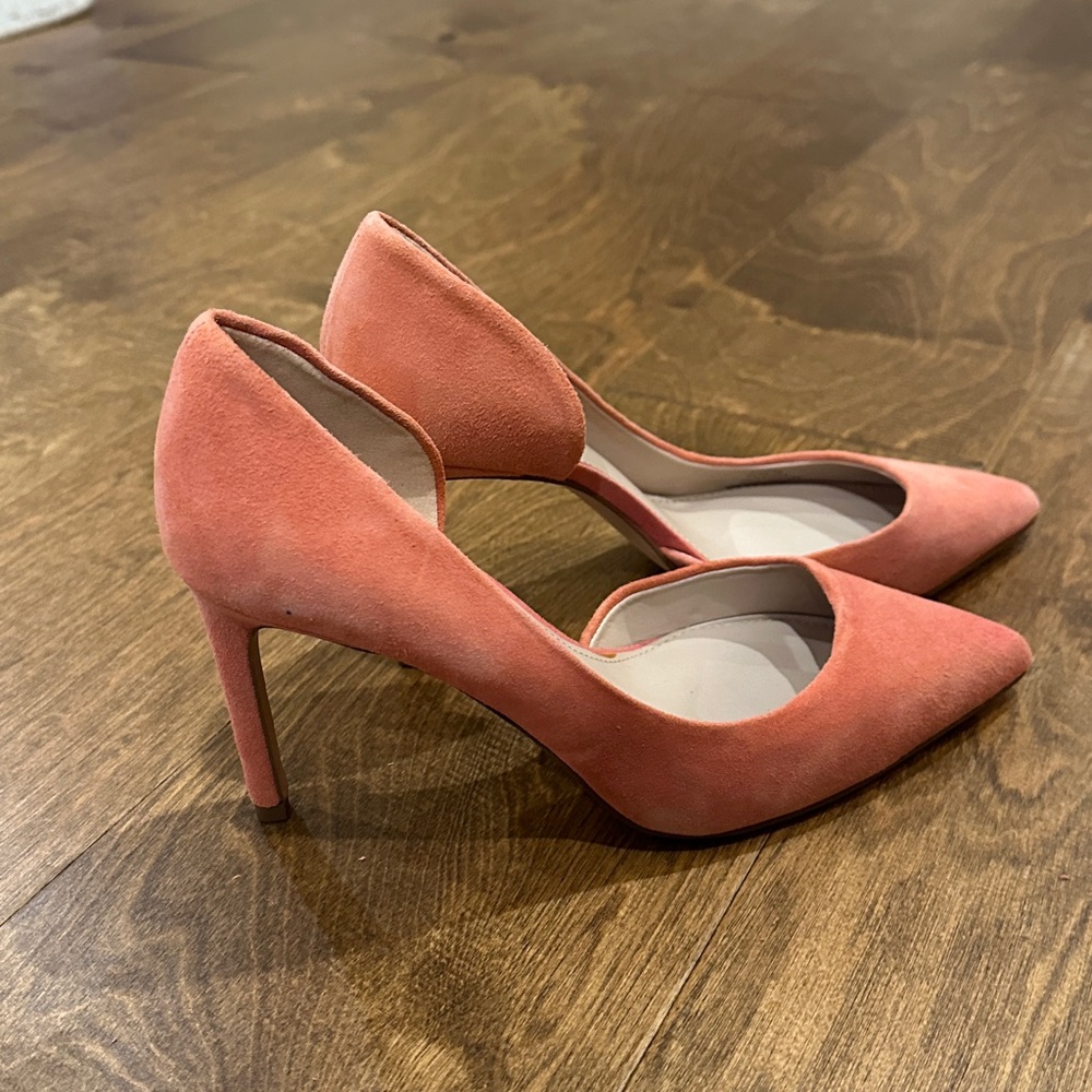 EUC Essex Lane Women's dusty mauve/pink d’Orsay Pump Size 7.5 M